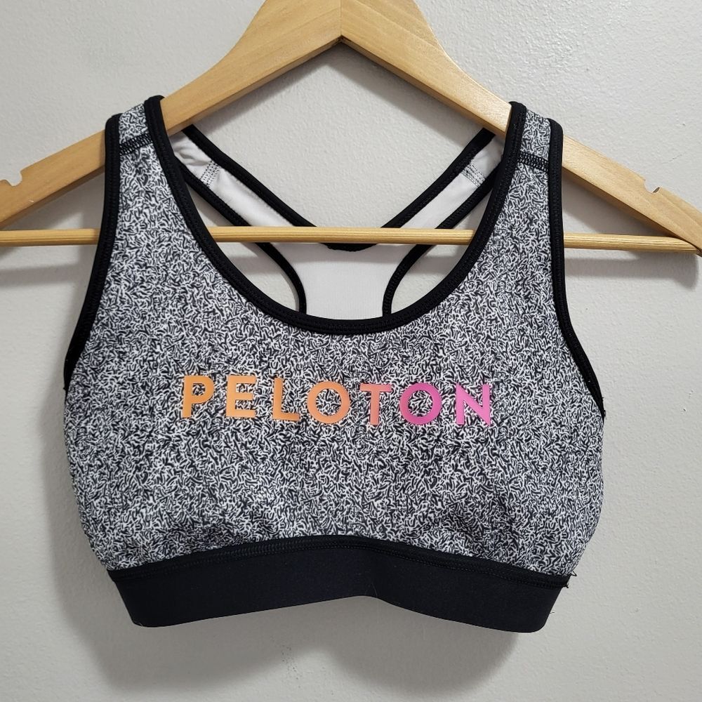 Peloton x Adidas Racerback Sports Bra with Removable Cups Size XS